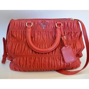 Prada Nappa Gaufre Satchel Tote Bag